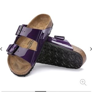 Birkenstock Plum Birko Flor Patent